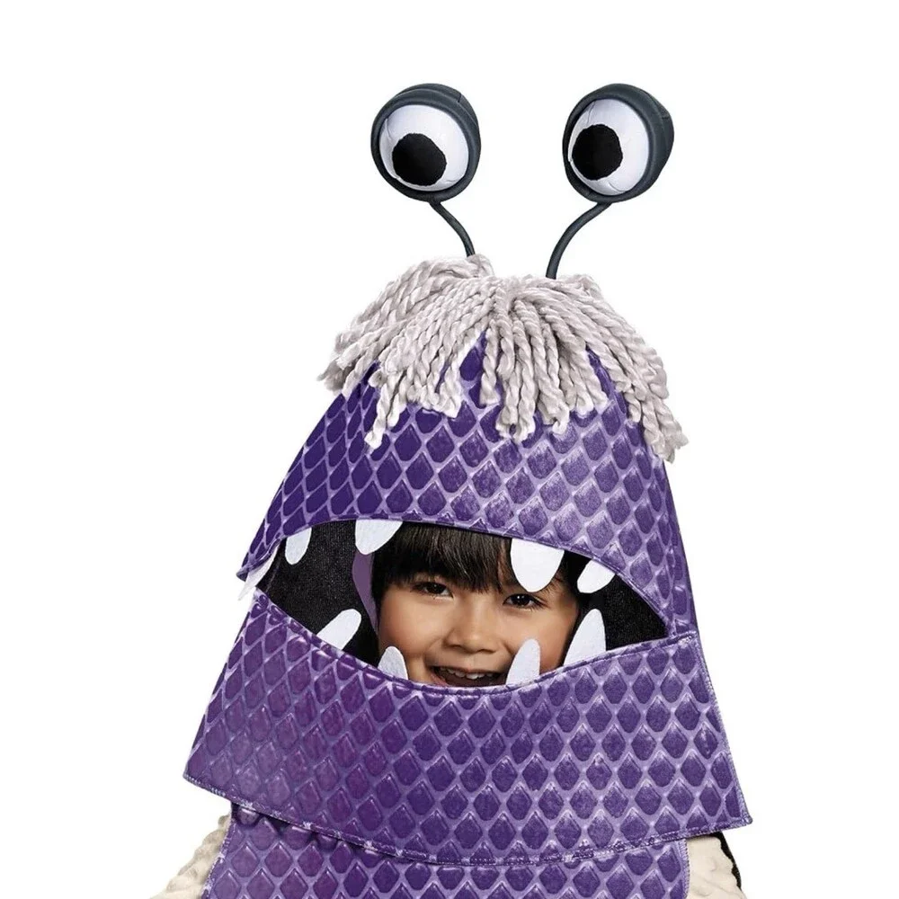 Disney Pixar Monsters Inc. Boo Toddler Costume Size S/P (2T) Purple NWOT